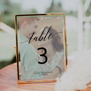 Bridal Shower Simple, Table Numbers Elegant, Numbers Calligraphy, Fall Wedding Table Numbers, Reception Table Number, Baby Shower Modern, Photo Table Numbers, Framed Table Numbers, Romantic Calligraphy