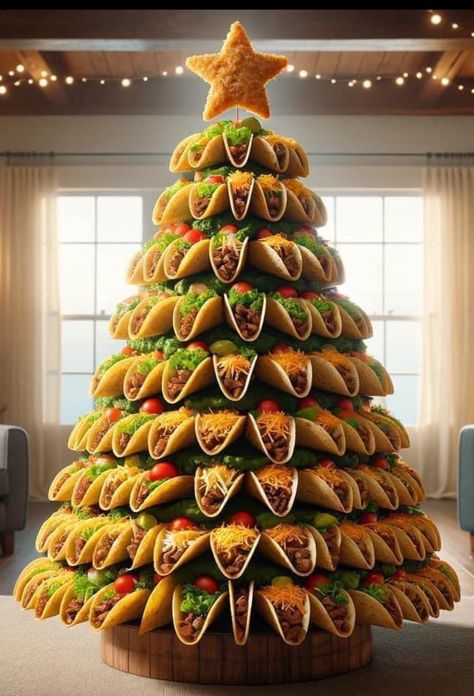 Texas Christmas Tree, Texas Christmas, Christmas Memes, Charcuterie Recipes, Happy Everything, Just Eat It, Navidad Diy, Christmas Train, Taco Bell