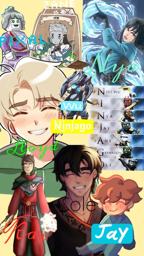 #ninjago #nya #cole #jay #kai #zane #pixal #wu Pixal Ninjago, Ninjago Nya, Jay, Pins, Quick Saves