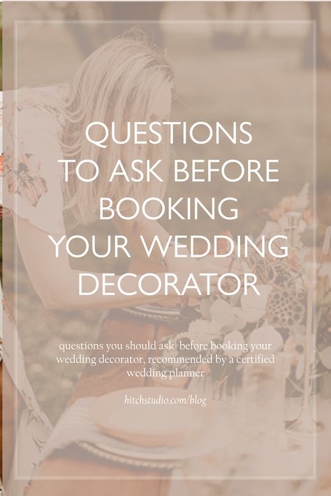 Wedding Planner List, Ebay Reinstatement, Wedding Decorator, Wedding Questions, February Wedding, Wedding Branding, Day Designer, What If Questions, Getting Engaged