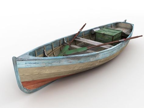 Lowpoly 3d, Pirate Boats, Sea Ship, Scale Model Ships, Low Poly 3d, Row Boat, Fishing Boat, Model Boats, Model Ships