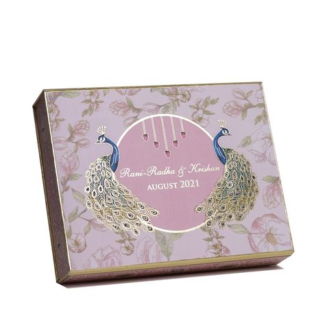 Product Type: Sample Indian Wedding Invitation Box, Wedding Invitation Lavender, Boxed Invitations, Luxury Invitation Design, Peacock Wedding Invitations, Wedding Gift Hampers, Indian Wedding Invitation, Arts And Crafts For Adults, Indian Wedding Invitation Cards