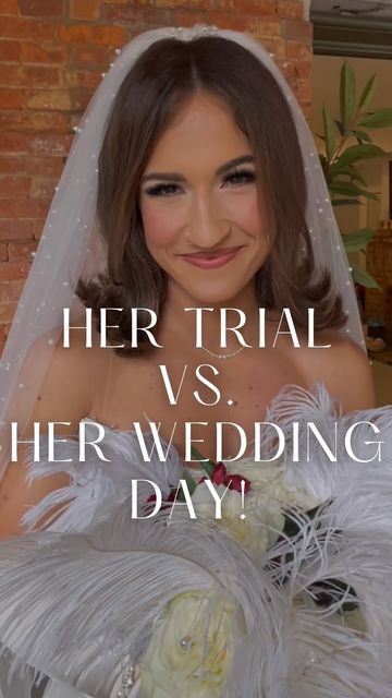 Rachel | Color Me Gorgeous | PRO Bridal Makeup on Instagram: "HER TRIAL DAY ✨VS.✨ ... Her wedding day. 😍 Are you team trial or team wedding glam? 👇🏼 It's the WHOLE wedding look for me. 🔥 BRIDE @breeboo_2 MUA @color_me_gorgeousxo #beforeandaftermakeup #makeuptransformation #bridalmakeupartist #bridalmakeuplook #bridalmakeuptrial #bridalglam #bridalmakeup2022 #bridaltrial #nybridalmakeupartist #nywedding #saratogaspringsny #bridaltransformation #bridetips #regeneronholidayparty #holidaymake Bridal Trial, Wedding Glam, Saratoga Springs Ny, Bridal Makeup Looks, Wedding Look, Holiday Makeup, Bridal Makeup Artist, Ny Wedding, Vintage Glam