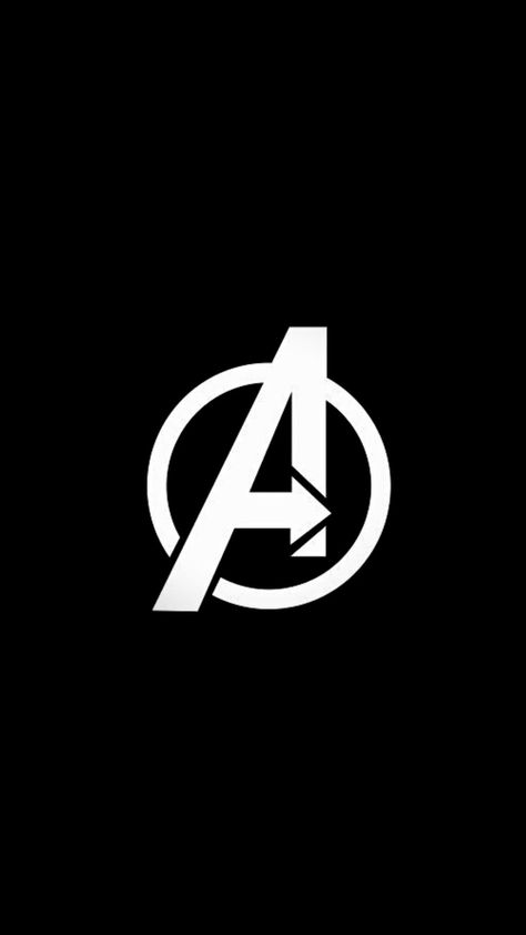 #Avengers #Marvel #MarvelComics | #The_Avengers #Background_Minimalist #Avengers_Logo #Wallpaper_For_Mobile Avengers Logo, Wallpaper For Mobile, Logo Wallpaper, Minimalist Wallpaper, The Avengers, Black Wallpaper, Black Background, Avengers, Marvel