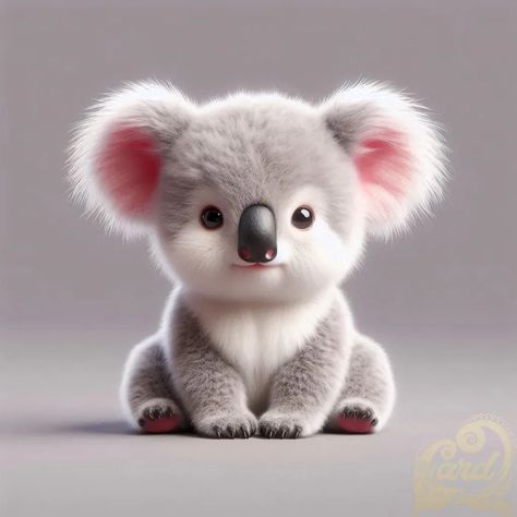 https://card9.com/ai/koala-cub-sitting Baby Koala, Children Illustration, Koala, Animals Wild, Baby Animals, Bears, Cute Animals, Animals