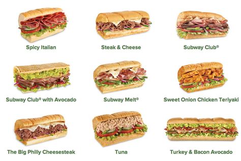 Subway workers were unsure if ours is the only county to opt out of the $5 footlong deal. Description from furfreeday.net. I searched for this on bing.com/images Low Cal Subway, Subway Sandwiches Ideas, Subway Chicken Sandwich, Subway Sandwich Ideas Copycat Recipes, Healthy Subway Orders, Subway Menu Sandwiches, Subway Sandwich Order Ideas, Subway Order Ideas, Best Subway Sandwich Ideas