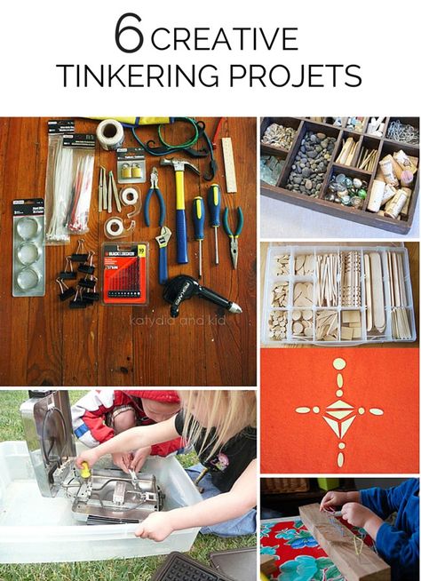 Kids Tinkering Kit, Tinkering Station, Tinker Space, Tinker Table, Tinkering Space, Tinker Box, Wren Bird, Fab Lab, Backyard Kids Play Area