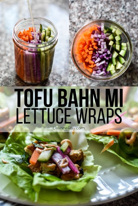 Tofu Bahn Mi, Light Summer Dinners, Fresh Butter, Denver Food, Cottage Food, 2023 Food, Bahn Mi, Butter Lettuce, Healthy Wraps