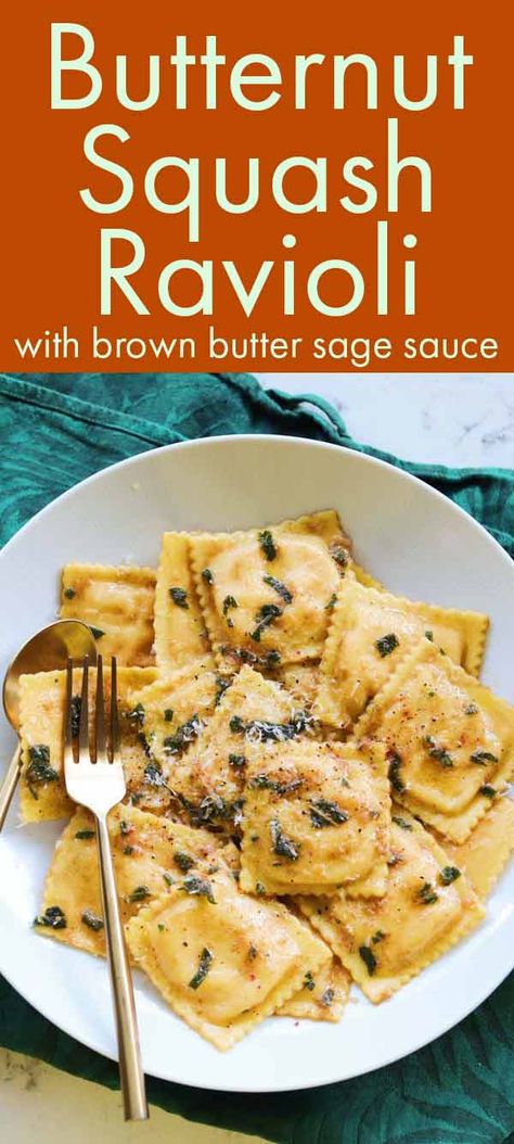 Trader Joe's Butternut Squash Ravioli - Grilled Cheese Social Sauces For Butternut Squash Ravioli, Squash Ravioli Sauce, Butternut Squash Ravioli Sauce, Ravioli Sauce Recipe, Butter Sage Sauce, Brown Butter Sage Sauce, Ravioli Sauce, Brown Butter Sage, Sage Sauce