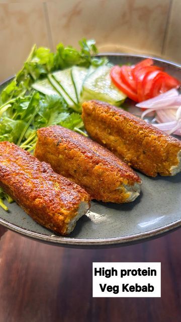 Veg Kabab Recipe, Soya Chunks, 10 Minute Meals, Chilli Paneer, Spicy Snacks Recipes, Chana Dal, Red Chilli Powder, Recipes Snacks, Quick Recipes Snacks