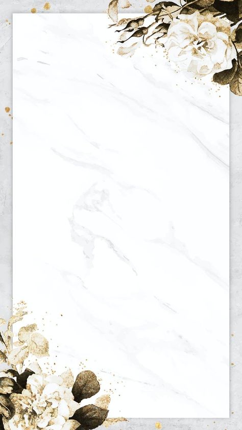 Wedding Wallpaper, Frame Wallpaper, Marble Iphone Wallpaper, Color Concept, Mobile Phone Wallpaper, Wedding Invitation Background, Marble Frame, Flower Texture, Invitation Background