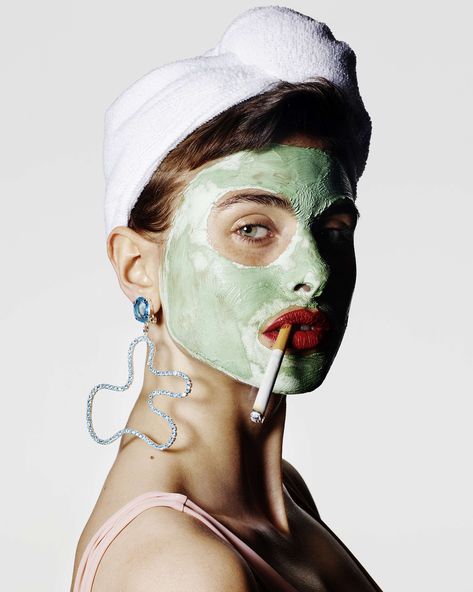 Rankin x HungerTV - Spoil Yourself | The Dots Rankin Photography, John Rankin, Hunger Magazine, Cultural Change, A Level Photography, Diy Facial, Selfie Photography, Creative Company, Arts Award