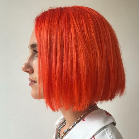 2017 Hair Trends, Global Hair, Bleach London, Wavy Bob Hairstyles, Hair Trend, Ombre Hair Color, Orange Hair, Hair Photo, Cool Hair Color