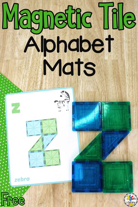 With these fun, low-prep, and free printable Magnetic Letter Lowercase Letter Mats, kids will build the letters of the alphabet. Practice Letters Preschool, Tk Ela Activities, Simple Literacy Activities For Preschool, Abc Math Activities Preschool, Alphabet Rescue Activities, Montessori Letter Activities Preschool, Preschool Projects Ideas Learning, Fun Activities To Learn Letters, Letter Play Dough Mats Free Printable