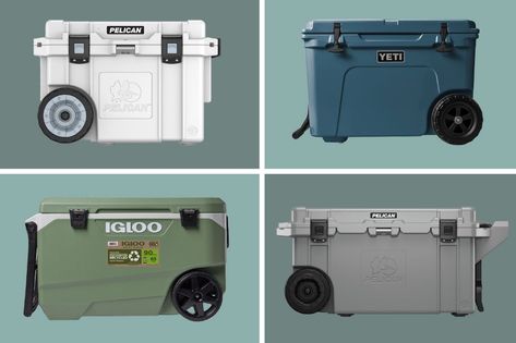 We researched the best wheeled coolers on the market to determine which are the best for each of your travel needs. Outdoorsmen Style, Cooler With Wheels, Portable Mini Fridge, Yeti Tundra, Small Cooler, Camping Coolers, Tubing River, Soft Cooler, Foam Insulation