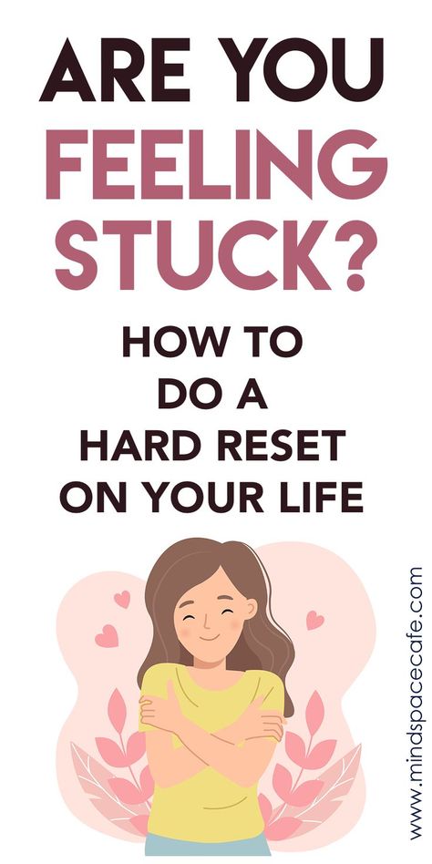 Reset Your Life, Get Your Life Together, How To Become Happy, Stuck In Life, Personal Growth Motivation, Personal Growth Plan, Self Development Books, Life Help, Good Luck Quotes