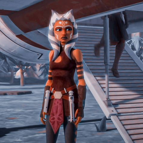 Padawan Ahsoka Tano, Star Wars Padawan Outfit, Asoka Tano Outfits, Ahsoka Tano Reference, Ahsoka Tano Art Clone Wars, Ahsoka Tano Inspired Makeup, Ahsoka Tano Series, Ahsoka Halloween Costume, Ashoka Tano Inspired Outfit