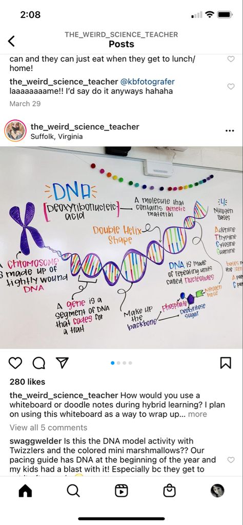 Dna Anchor Chart, Biology Interactive Notebook High School, Genetics Anchor Chart, Biology Classroom Ideas High School, Biology Anchor Charts High Schools, Biology Classroom Decorations, Studying Tools, High School Biology Classroom, Biology Experiments