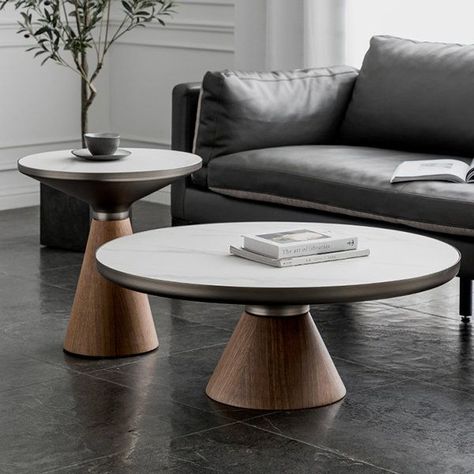 Round Living Room Table, Centre Table Design, Coffee Table Designs, Centre Table Living Room, Round Living Room, Coffee Table Design Modern, Center Table Living Room, Luxury Living Room Decor, Dining Room Wallpaper