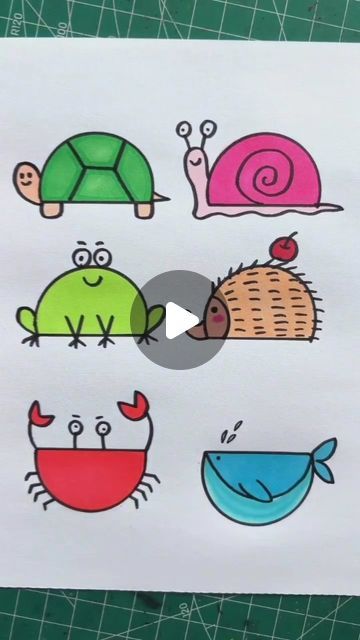 Easy Peasy Drawing, Drawing For 7 Yrs Old, Easy Simple Drawings For Kids, Easy Drawing For Kids Step By Step, Children Drawing Ideas For Kids, Simple Drawing Ideas For Kids, Step By Step Drawing For Kids, Simple Drawings For Kids, Preschool Crafts Activities