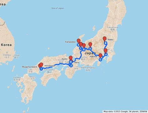 Japan Two Week Itinerary - Nerd Nomads Indian Jones, Japan Honeymoon, Japan Beach, Japan Tourist, Plan A Vacation, Japan Map, Japan Holidays, Japan Country, Beppu