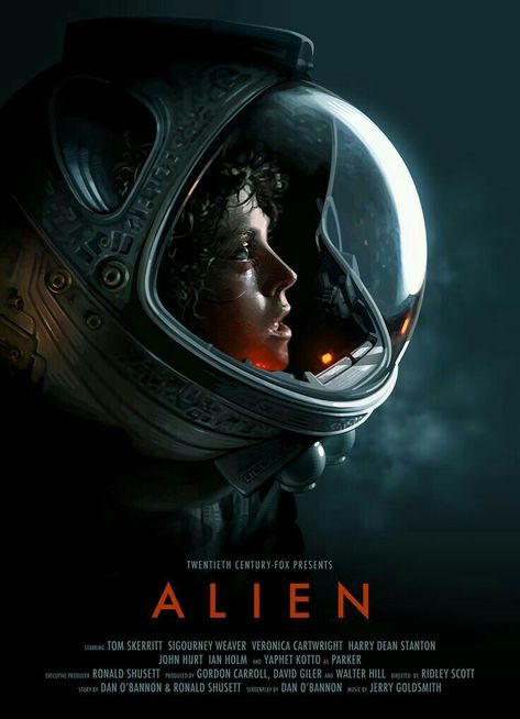 Alien Directors Cut - Alien Day Sigourney Weaver Alien, Ridley Scott Alien, Alien Ridley Scott, Alien Poster, Alien Movie Poster, Harry Dean Stanton, Nick Frost, Tom Skerritt, Poster Horror