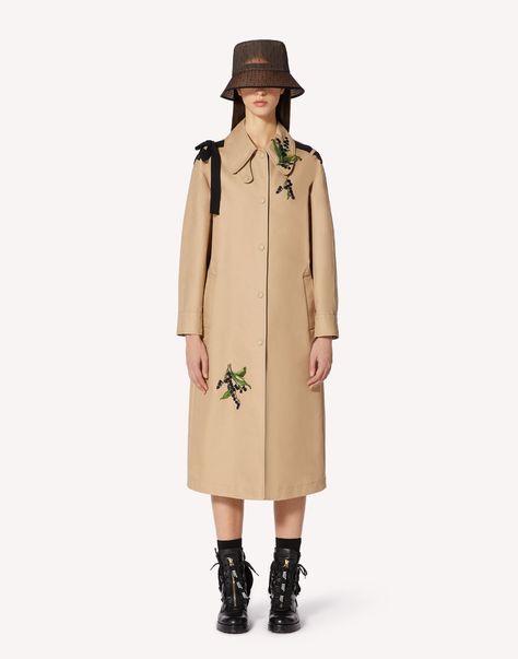 Coat For Women, Red Valentino, Bow Detail, The Details, Official Store, Blazer Suit, Duster Coat, Trench Coat, Lily