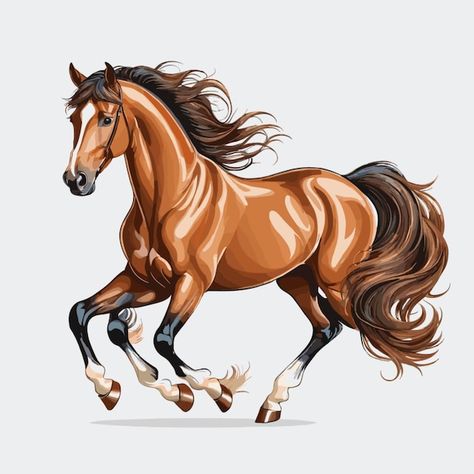 Horse illustration | Premium Vector #Freepik #vector #equestrian #trot #stallion #gelding Mustang Horse, Horse Illustration, Beautiful Love Pictures, Technology Icon, House Vector, Card Banner, Poster Invitation, Presentation Template Free, Cartoon Clip Art