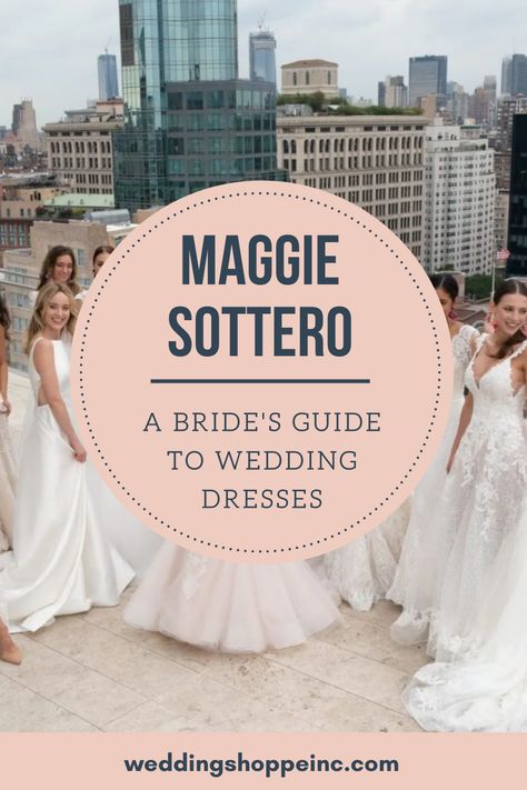 Are you looking to into Maggie Sottero wedding dresses to rock on your big day?  Here is our ultimate guide to sizing, styles, and more!  Find your perfect Maggie Sottero wedding dress here. Wedding Dresses Maggie Sottero, Maggie Sottero Wedding Dresses 2023, Maggie Soterro Wedding Dress, Maggie Soterro, Maggie Sottero Bridal, Sottero Wedding Dress, Maggie Sottero Wedding Dresses, Wedding Dress Guide, Bride Guide