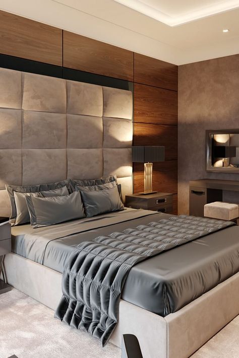 Hotel Bedroom Design, Design Ložnic, Hotel Room Interior, Bed Headboard Design, تصميم داخلي فاخر, Bedroom Interior Design Luxury, Modern Luxury Bedroom, Modern Bedroom Interior, Hotel Room Design