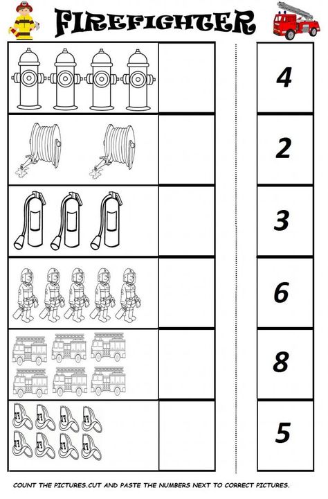 fireman worksheets for kids Firefighter For Preschoolers, Firefighter Community Helper Preschool, Firefighter Worksheet, Community Helpers Worksheets Preschool, Fire Safety Worksheets, Community Helpers Kindergarten, Community Helpers Worksheets, Community Helpers Preschool Activities, Fire Safety Preschool