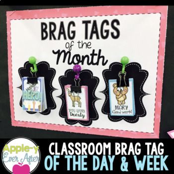 BRAG TAGS - Goals Poster Classroom Management System, Behavior Rewards, Class Dojo, Brag Tags, Classroom Tips, Classroom Behavior Management, Classroom Rewards, Organization Skills, School Management