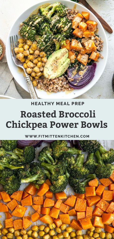 Chickpea Bowls, Broccoli Chickpea, Healthy Decisions, Potato Bowls, 2024 Meals, Fit Mitten Kitchen, Vegetarian Bowls, Fresh Eating, Bowl Meals