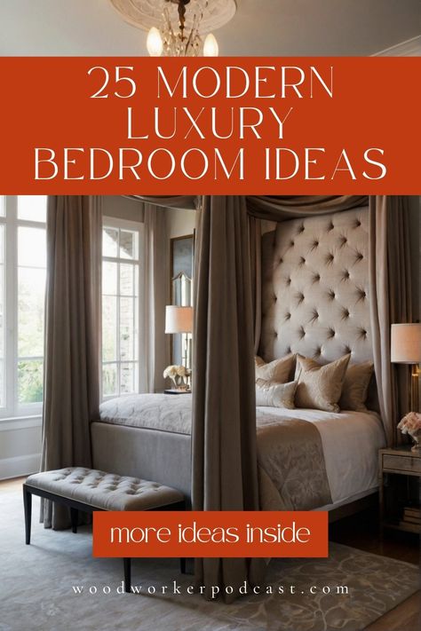 artistic modern luxury bedroom ideas wall decor Rich Houses Interior Bedrooms, 2025 Bedroom Trends, Model Home Bedroom, Art Deco Interior Bedroom, Chocolate Brown Bedrooms, Luxury Bedroom Interior Design, Luxury Master Suite, Cozy Fall Bedroom, Rich Decor