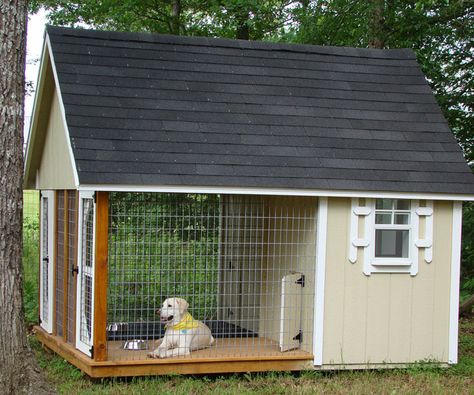 Rabbit Shed Plans | Custom and durable, our dog houses are top of the line for all your ... Build A Dog House, Beagle Puppy, The Porch, Dog Kennel, Dog Houses, Diy Dog Stuff, Newfoundland, Dog House, Pet Grooming