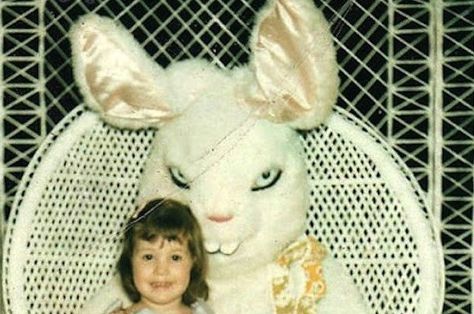 19 Vintage Easter Bunny Photos That Will Make Your Skin Crawl. (Photo No. 8 could be my brother and me!) Easter Bunny Photos, Passover Images, Vintage Bizarre, Easter Bunny Images, Easter Bunny Pictures, Easter Bunny Colouring, Vintage Easter Bunny, Bunny Images, Creepy Vintage