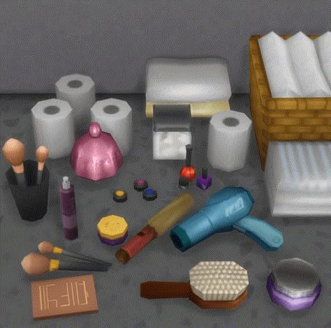 Magic Cottage, Bathroom Clutter, Sims Free Play, Muebles Sims 4 Cc, Cc Furniture, Sims 4 Clutter, Sims 4 Mm Cc, Sims 4 Cc Skin, Play Sims