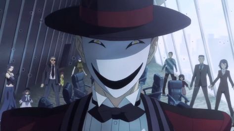 Kagetane Hiruko from Black Bullet (I like his mask) Log Horizon, Sci Fi Anime, Amagi Brilliant Park, Black Bullet, Anime List, Cool Monsters, Deep Art, A New World, Moon Knight