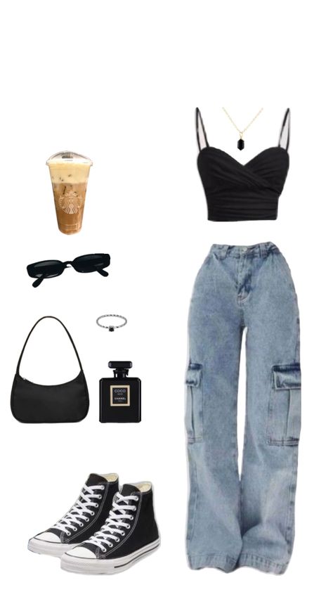 Created by lifeinlayers_ on Shuffles Sporty Summer Outfits, Casual College Outfits, Casual Outfits For Teens, Outfit Inspo Casual, Trendy Outfits For Teens, Everyday Fashion Outfits, Casual Day Outfits, Cute Preppy Outfits, Easy Trendy Outfits