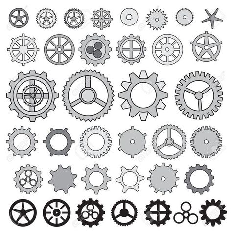 Steampunk Gears Template, Machine Drawing Mechanical, Steampunk Line Art, Steampunk Gears Drawing, Steampunk Drawing Ideas, Sharingan Design, Machines Drawing, Gears Drawing, Drawing Steampunk