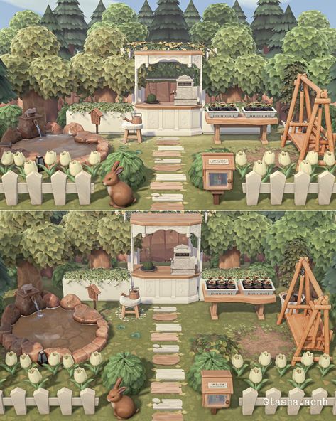 tasha on Twitter: "Small plant shop 🪴🌱 #ACNHDesign #animalcrossing #ACNH #animalcrossingnewhorizons… " Animal Crossing Filling Space, Animal Crossing Villager Yards Small, A Place Packed With Plants Acnh, Acnh Cute Space Fillers, Animal Crossing Island Space Fillers, Hidden Museum Animal Crossing, Acnh Cute Builds, Acnh Cottagecore Small Spaces, Acnh Cottagecore Areas