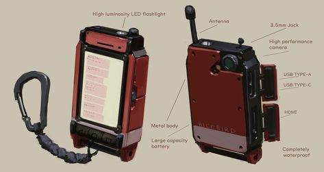 Communication Device Concept Art, Scifi Technology Concept Art, Futuristic Phone Concept, Cyberpunk Camera, Tech Concept Art, Cyberpunk Gear, Cyberpunk Phone, Invention Ideas, Cyberpunk Tech