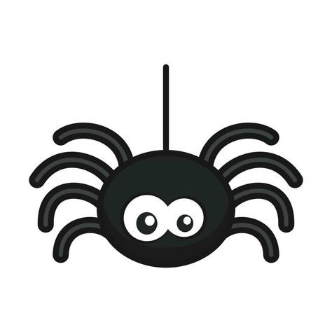 Spider Vector, Spider Icon, Spider Clipart, Halloween Icon, Halloween Icons, Black Spider, Heart Tree, Cityscape Photos, Logo Banners