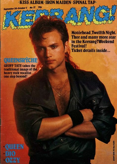 Kerrang Magazine, Geoff Tate, Band Photoshoot, Weekend Festival, One Step Beyond, Mtv Unplugged, Heavy Rock, Twelfth Night, Cover Band