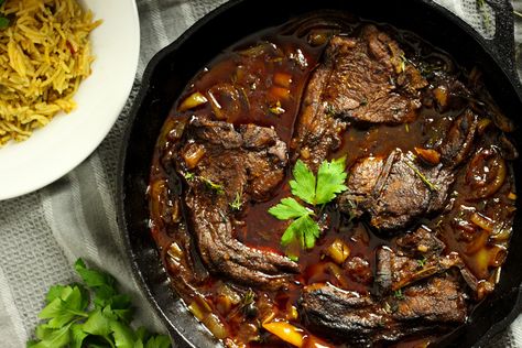 Beef Stew Meat Recipes, Lamb Stew Recipes, 30 Min Meals, Stew Meat Recipes, Lamb Stew, Beef Stew Meat, Dinner With Ground Beef, Jamaican Recipes, The Lamb