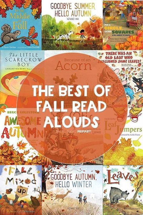 Fall is my absolute favorite season! Here are some of my favorite read alouds to get in the spirit of all things autumn. These books for kids are great for pre-k, kindergarten, 1st grade, and 2nd grade. Fall Read Alouds, October Read Alouds, October Homeschool, Read Alouds Kindergarten, Fall Prek, Autumn Preschool, November Preschool, Autumn Adventures, Fall Books