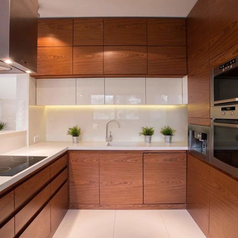 Painting Laminate Kitchen Cabinets, Laminate Kitchen Cabinets, Modular Kitchen Cabinets, Interior Dapur, Laminate Cabinets, Kitchen Cabinets And Countertops, Kabinet Dapur, Laminate Kitchen, Kitchen Cabinet Styles