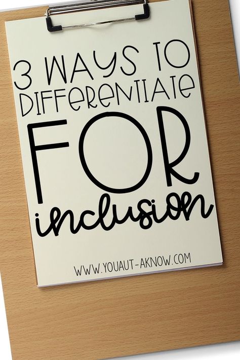 Special Education Inclusion, Inclusion Teacher, Differentiated Learning, Social Stories Preschool, Co Teaching, Special Education Elementary, Learning Differences, Inclusion Classroom, Teaching Special Education