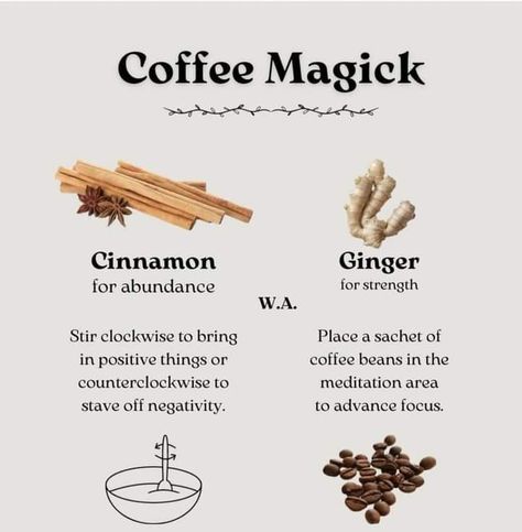 Coffee Spiritual Meaning, Coffee Magick, Hygge Witch, Herbs Benefits, Magickal Correspondences, Witches Wheel, Butterfly Meaning, Celtic Druids, Witch Coffee