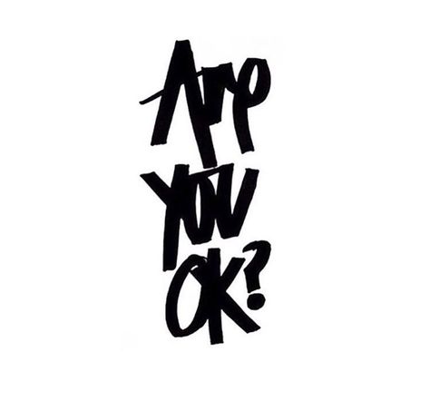 Are you ok? #ruok #ruokday One And Many, Holly Jackson, Rose Quotes, Are You Ok, Are You Okay, Daily Bible Study, More Quotes, Three Words, What’s Going On